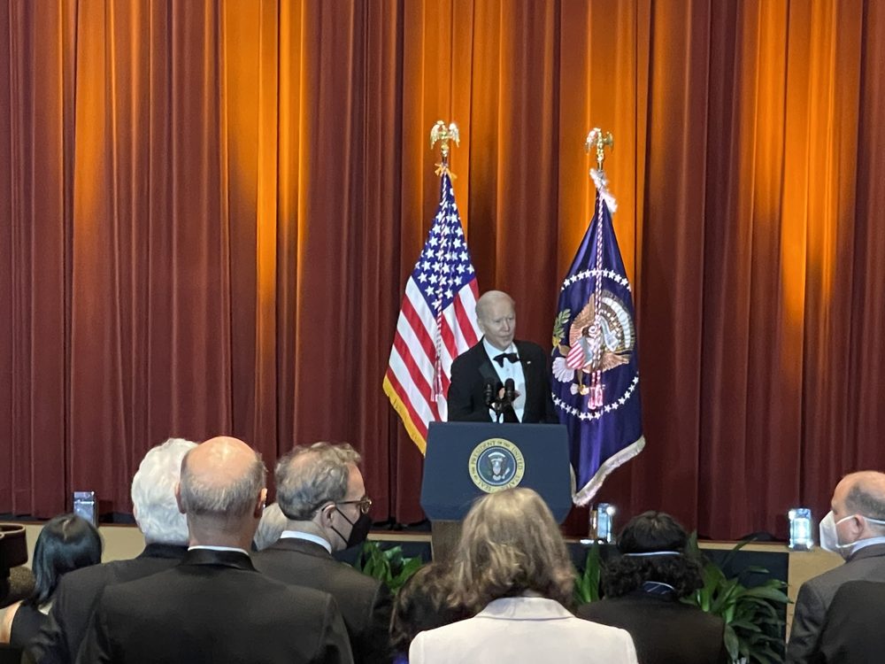 The National Governors Association dinner at Mount Vernon, hosted with President Biden - 2022