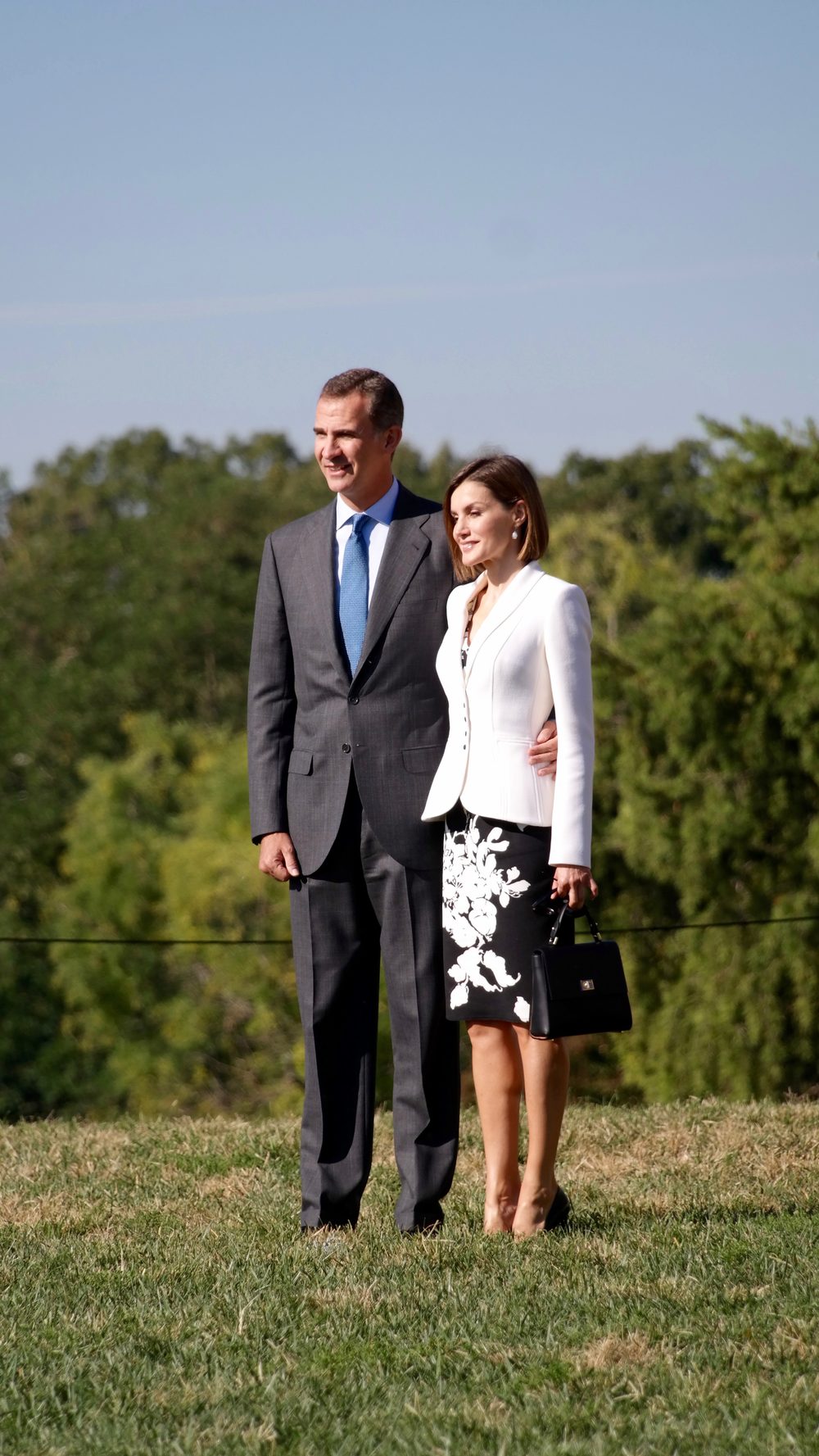 King Felipe VI and Queen Letizia of Spain at Mount Vernon - September 2015