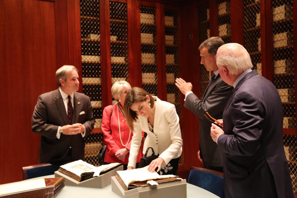 King Felipe VI and Queen Letizia of Spain at Mount Vernon - September 2015