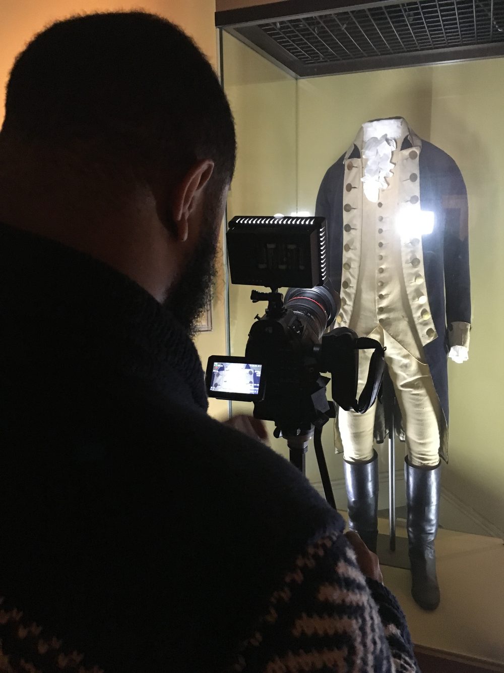 Behind the scenes - Mount Vernon film & video production
