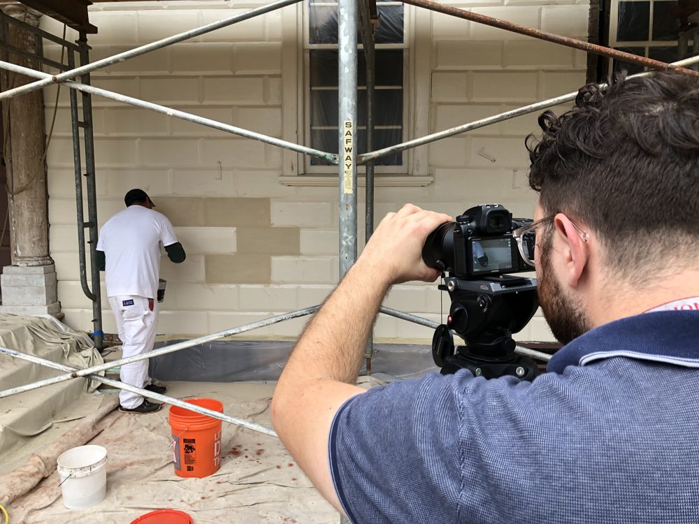 Behind the scenes - Mount Vernon film & video production