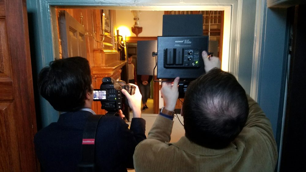 Behind the scenes - Mount Vernon film & video production