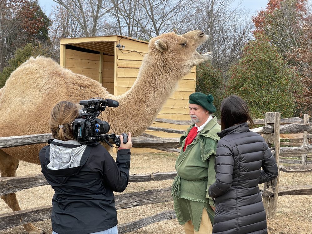 Behind the scenes - Mount Vernon film & video production