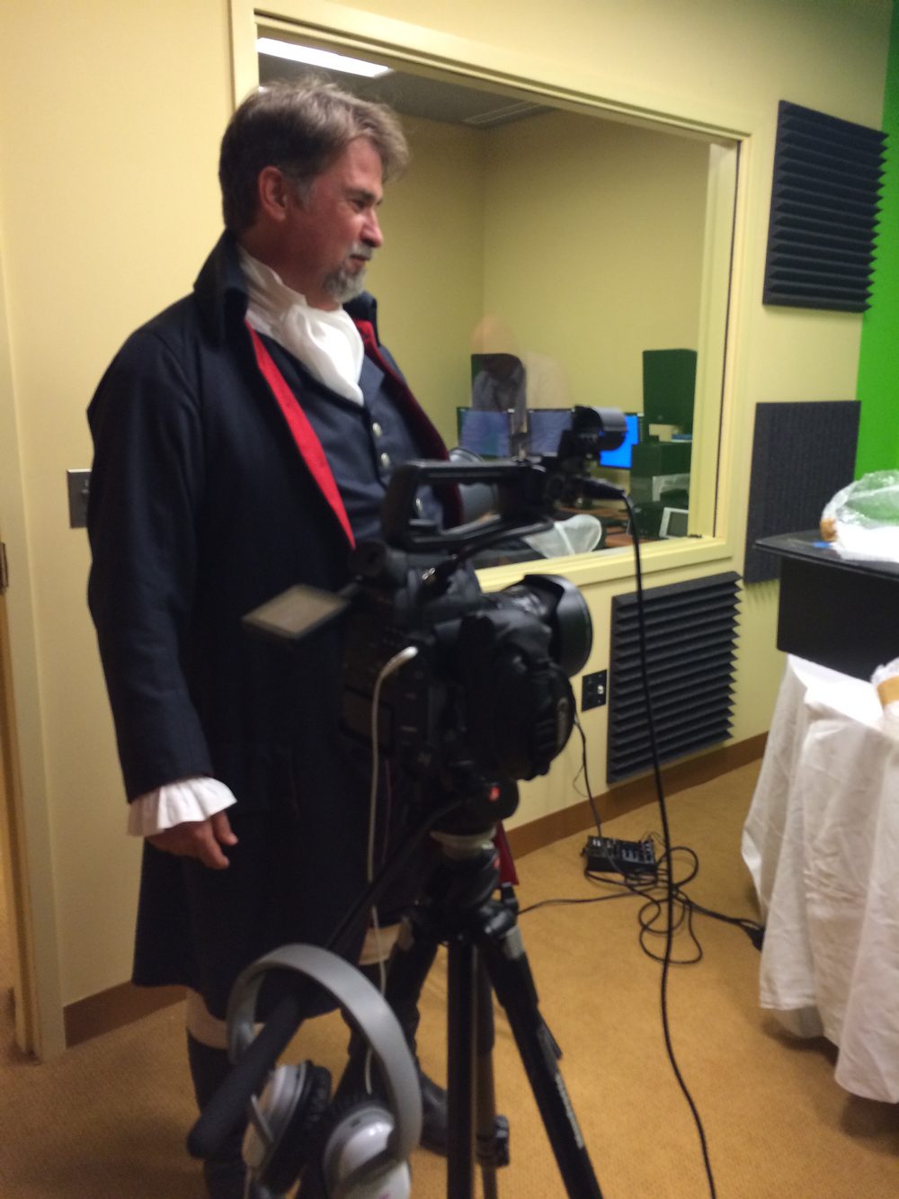 Behind the scenes - Mount Vernon film & video production