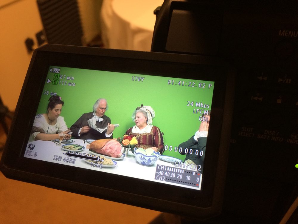 Behind the scenes - Mount Vernon film & video production