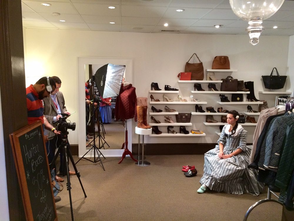 Behind the scenes - Mount Vernon film & video production