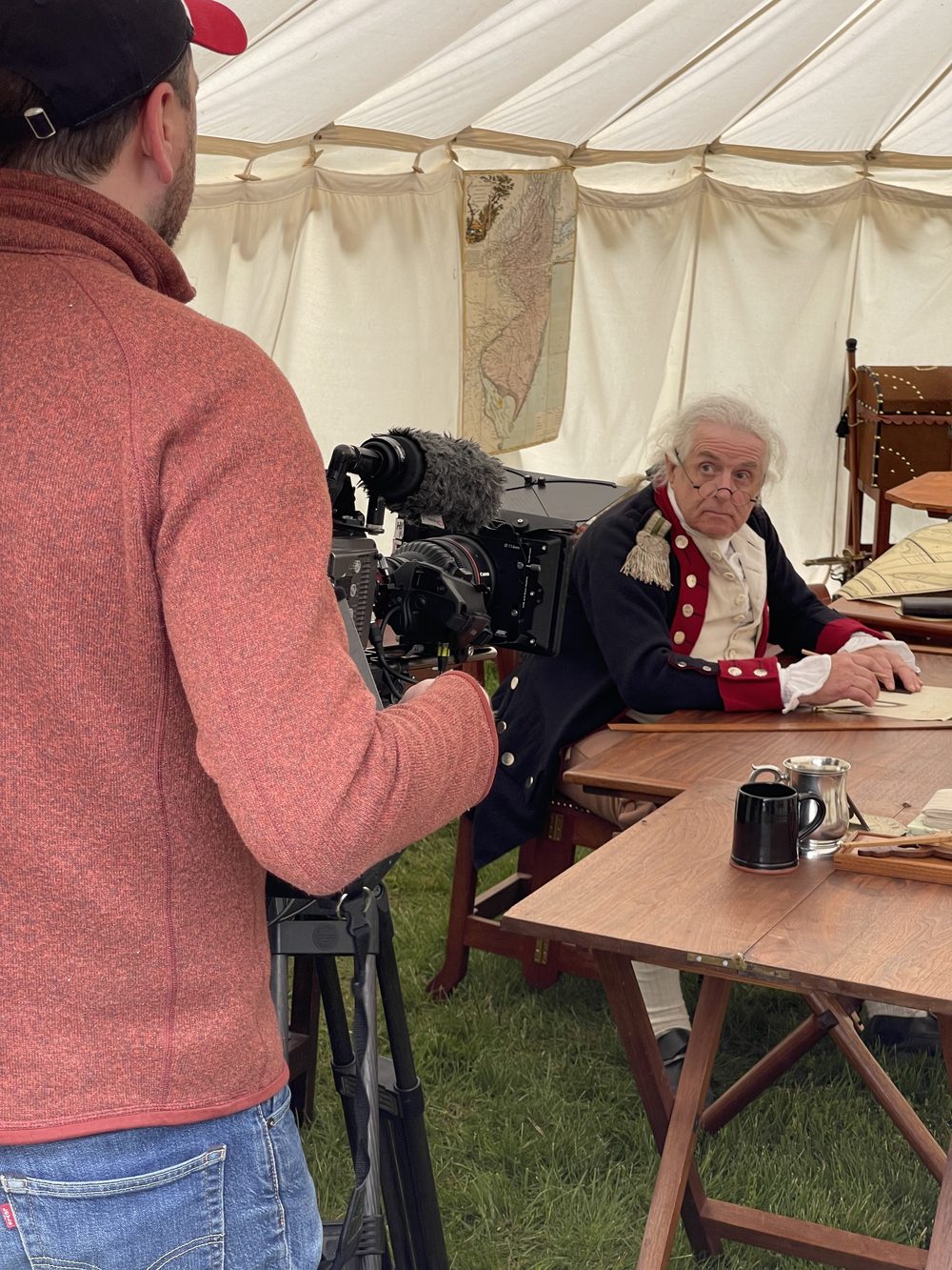 Behind the scenes - Mount Vernon film & video production