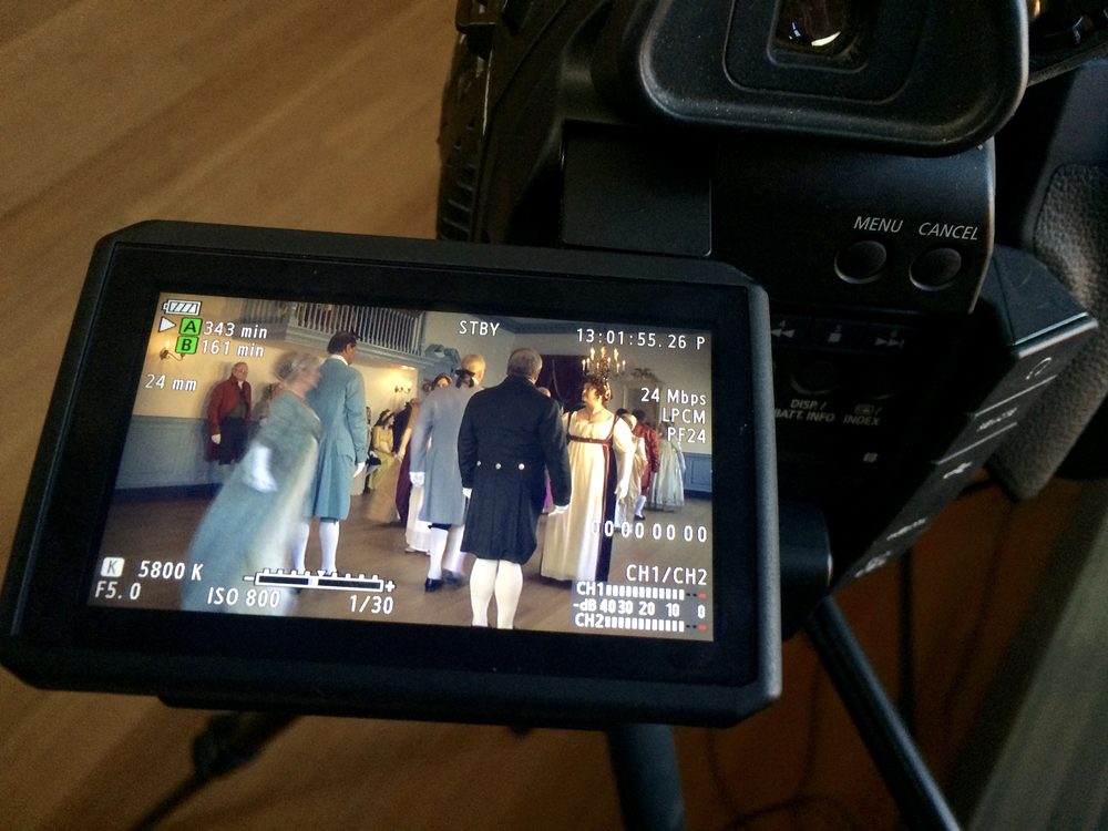 Behind the scenes - Mount Vernon film & video production