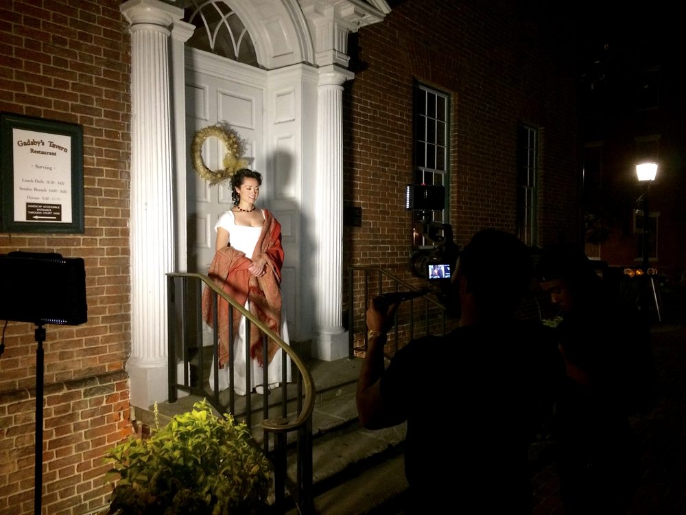 Behind the scenes - Mount Vernon film & video production