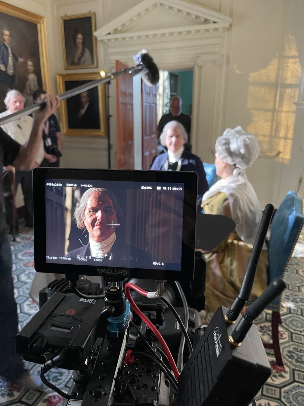 Behind the scenes - Mount Vernon film & video production
