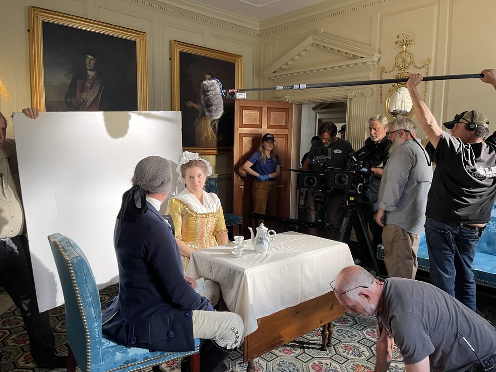 Behind the scenes - Mount Vernon film & video production