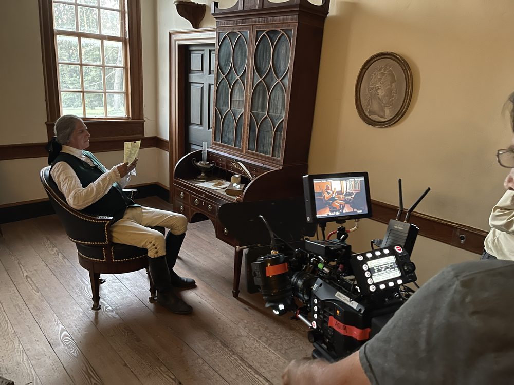 Behind the scenes - Mount Vernon film & video production