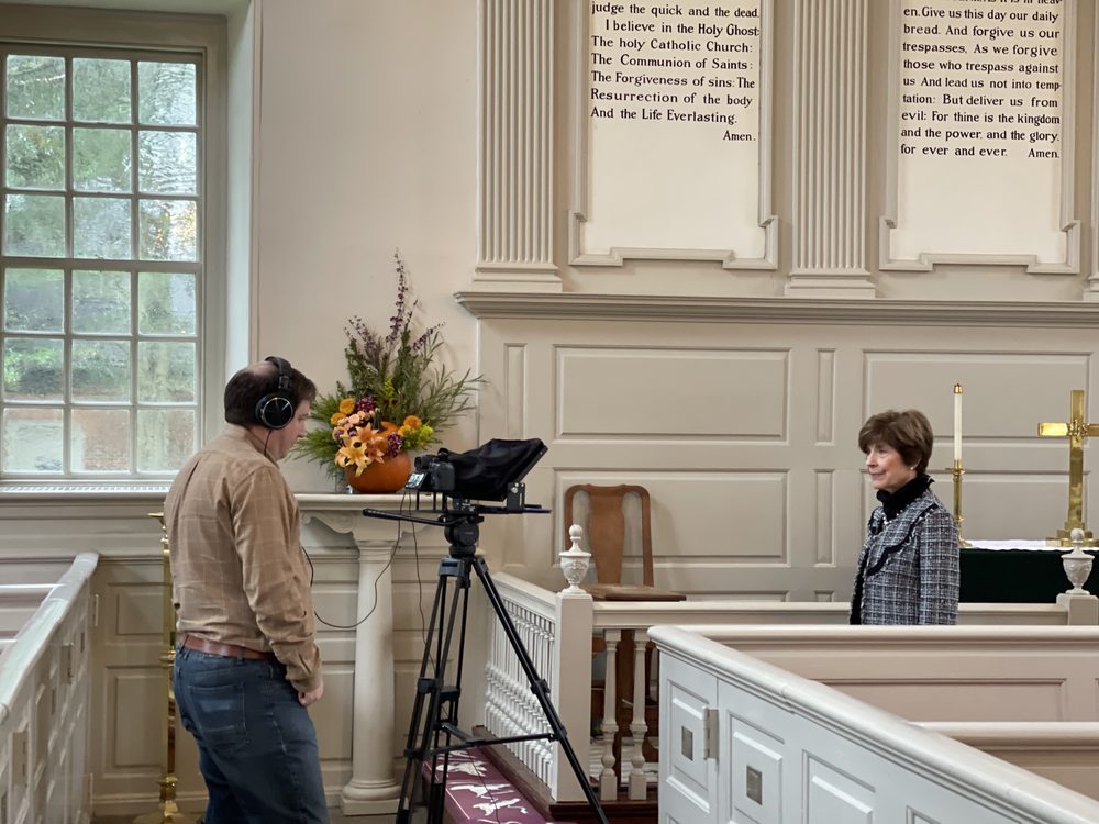 Producing a virtual tour of Pohick Church - 2021