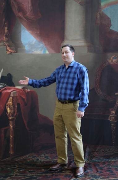 The Pose Like the Prez' photo op at Mount Vernon
