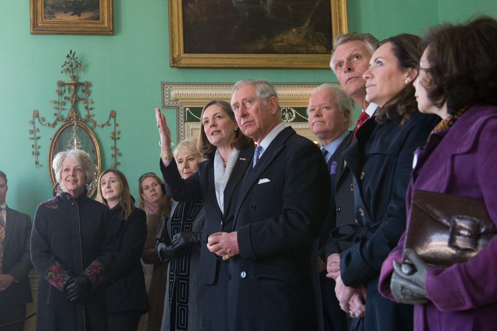 Prince Charles tours Mount Vernon - March 2015
