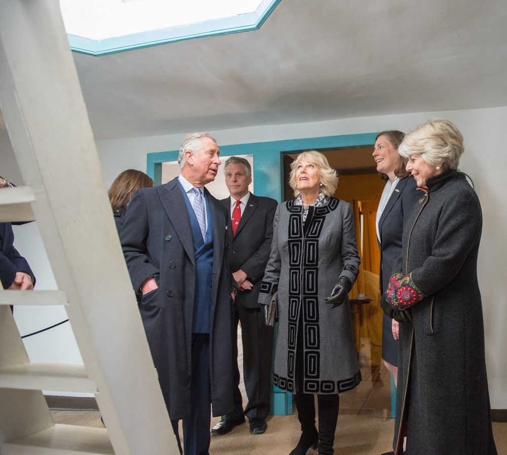 Prince Charles tours Mount Vernon - March 2015
