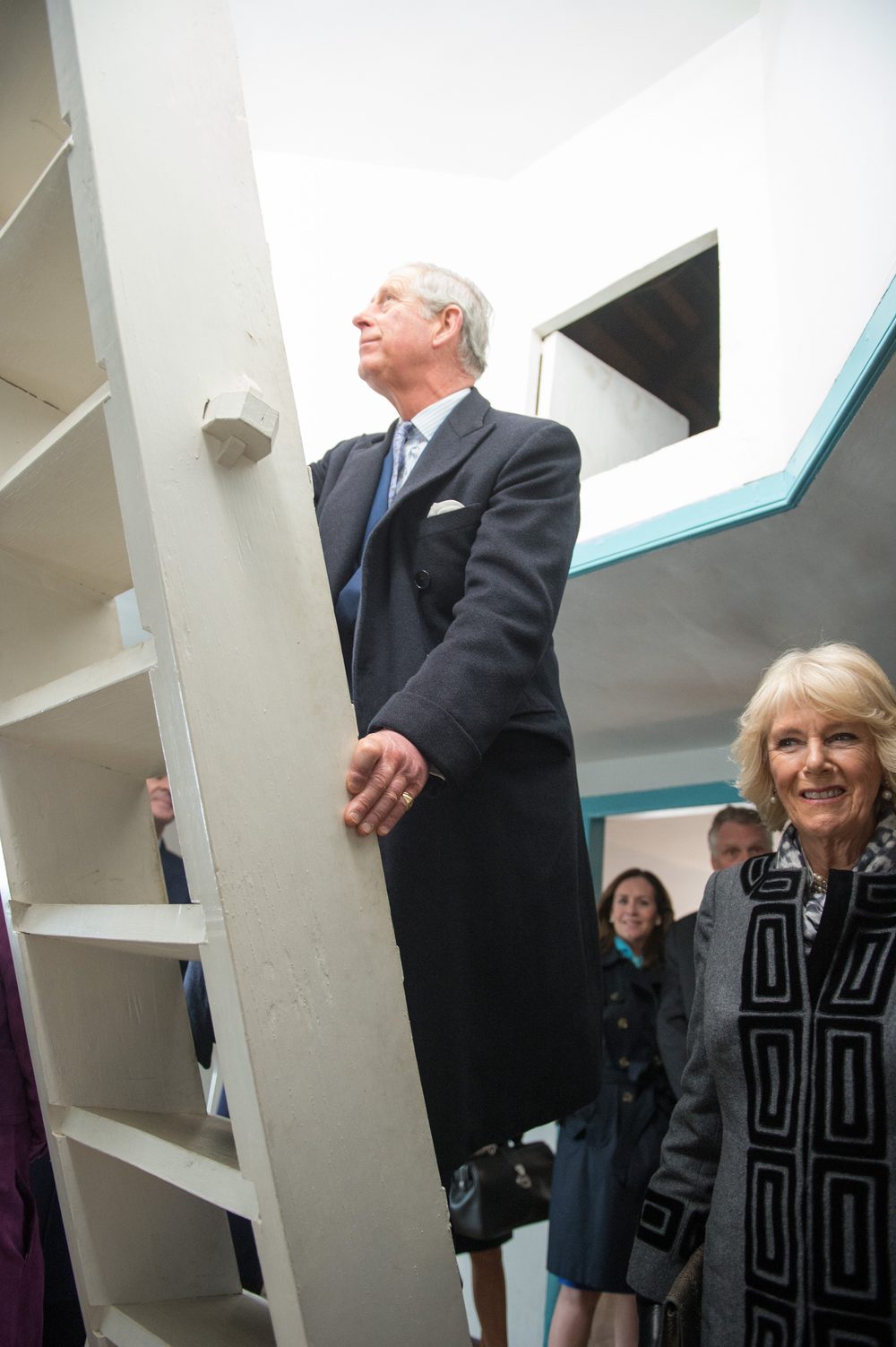 Prince Charles tours Mount Vernon - March 2015