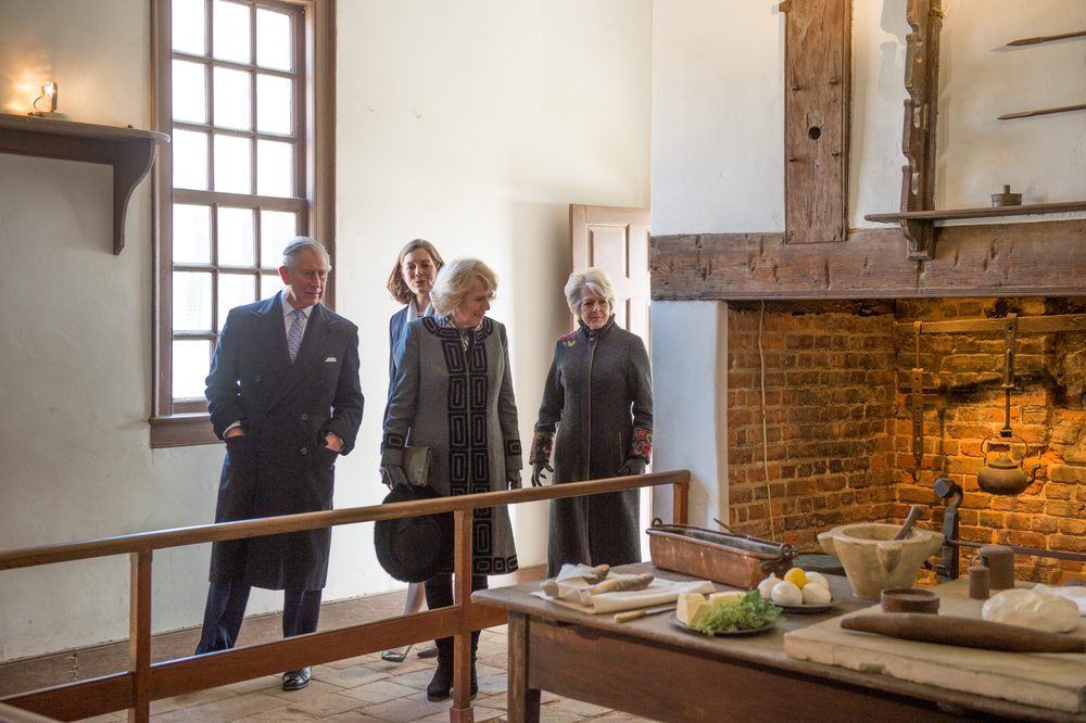 Prince Charles tours Mount Vernon - March 2015