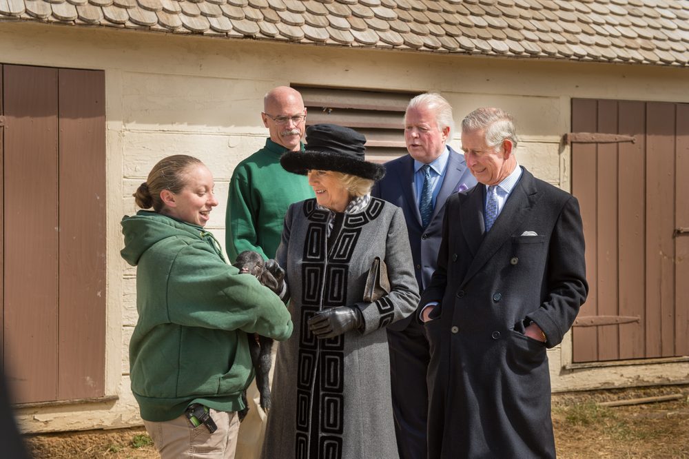 Prince Charles tours Mount Vernon - March 2015