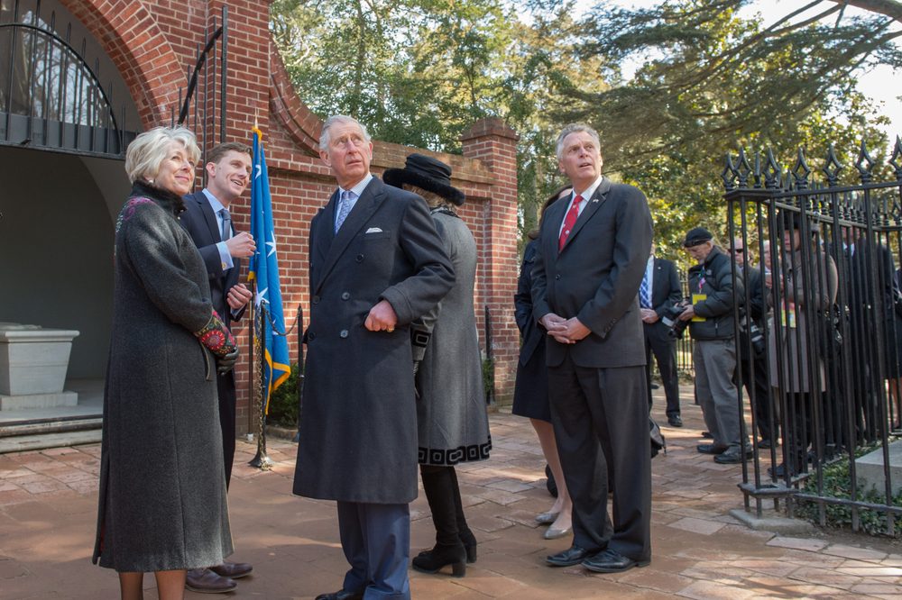 Prince Charles tours Mount Vernon - March 2015