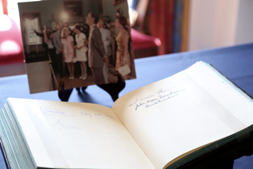 Prince Charles tours Mount Vernon - March 2015