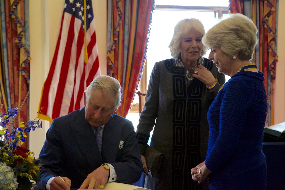 Prince Charles tours Mount Vernon - March 2015