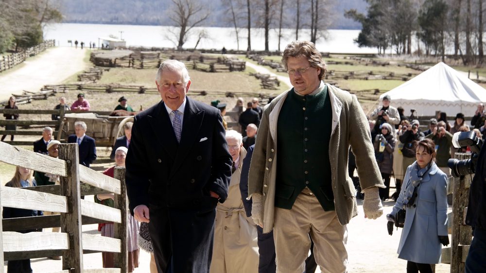 Prince Charles tours Mount Vernon - March 2015