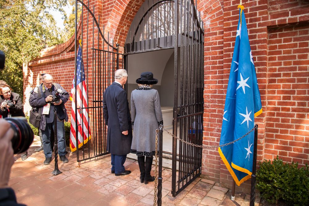 Prince Charles tours Mount Vernon - March 2015