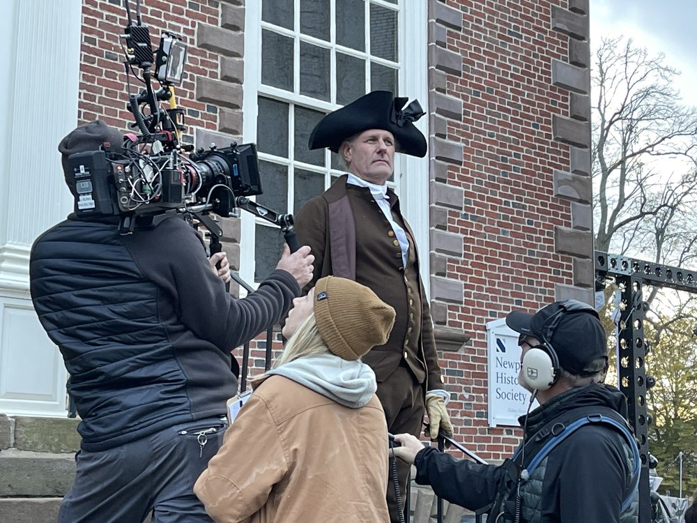 George Washington and the Pursuit of Religious Freedom - on set & premiere, Newport, RI (2021-2022)