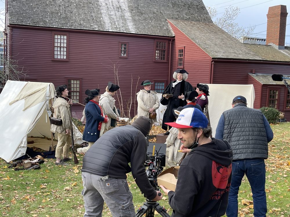 George Washington and the Pursuit of Religious Freedom - on set & premiere, Newport, RI (2021-2022)