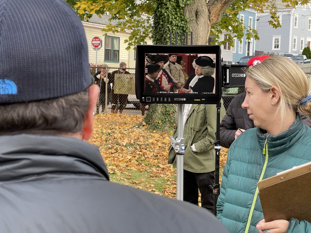 George Washington and the Pursuit of Religious Freedom - on set & premiere, Newport, RI (2021-2022)