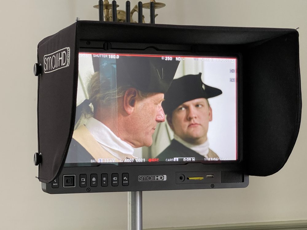 George Washington and the Pursuit of Religious Freedom - on set & premiere, Newport, RI (2021-2022)