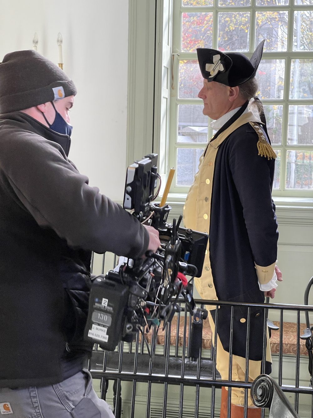 George Washington and the Pursuit of Religious Freedom - on set & premiere, Newport, RI (2021-2022)
