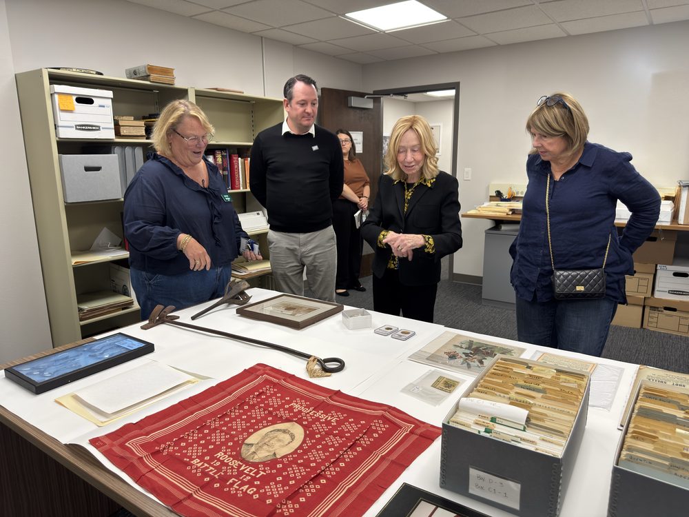 Touring the TR Library collections with Doris Kearns Goodwin - 2025