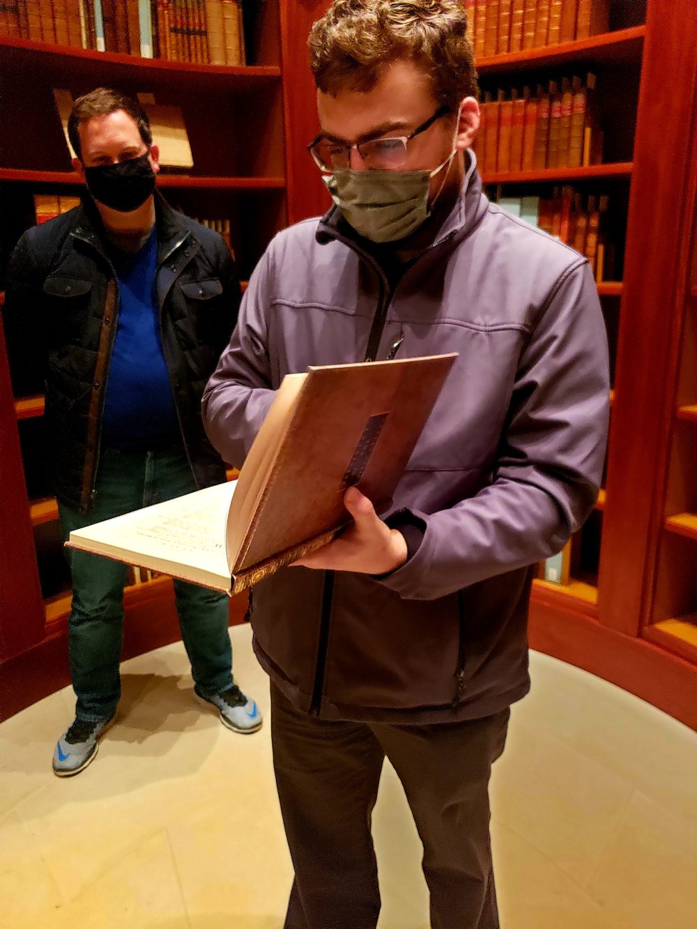 Behind the scenes on Bobblehead George - March 2021