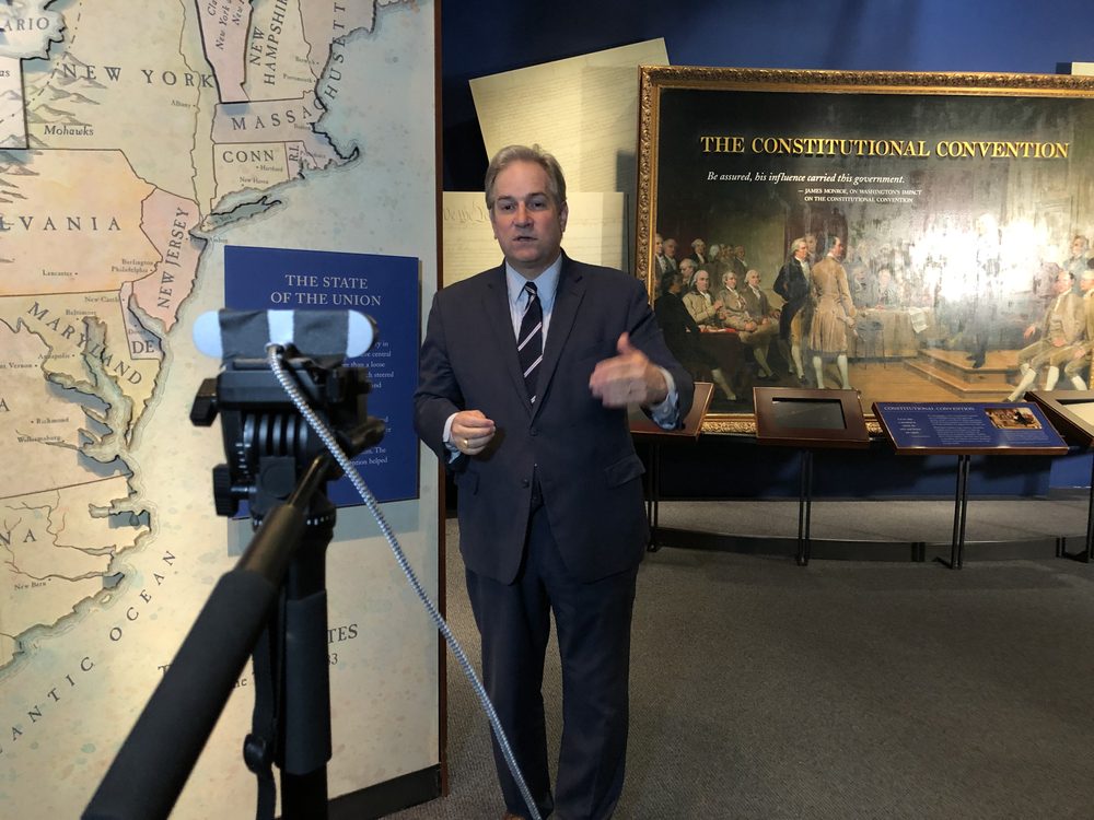 Producing video during the pandemic at Mount Vernon