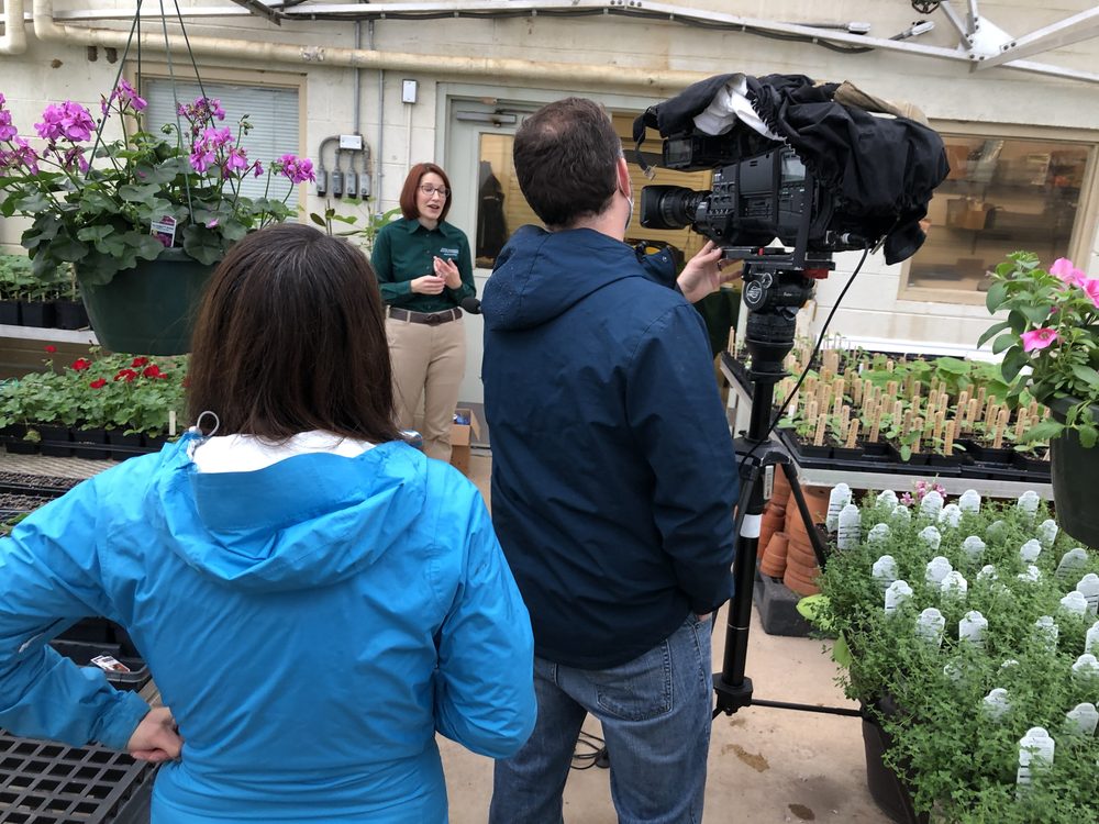 Producing video during the pandemic at Mount Vernon