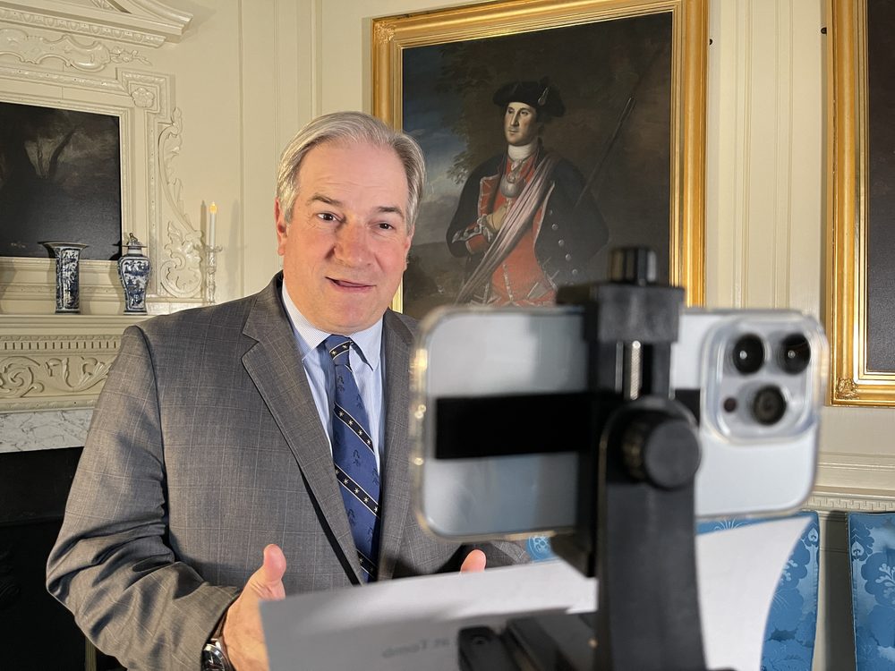 Producing video during the pandemic at Mount Vernon