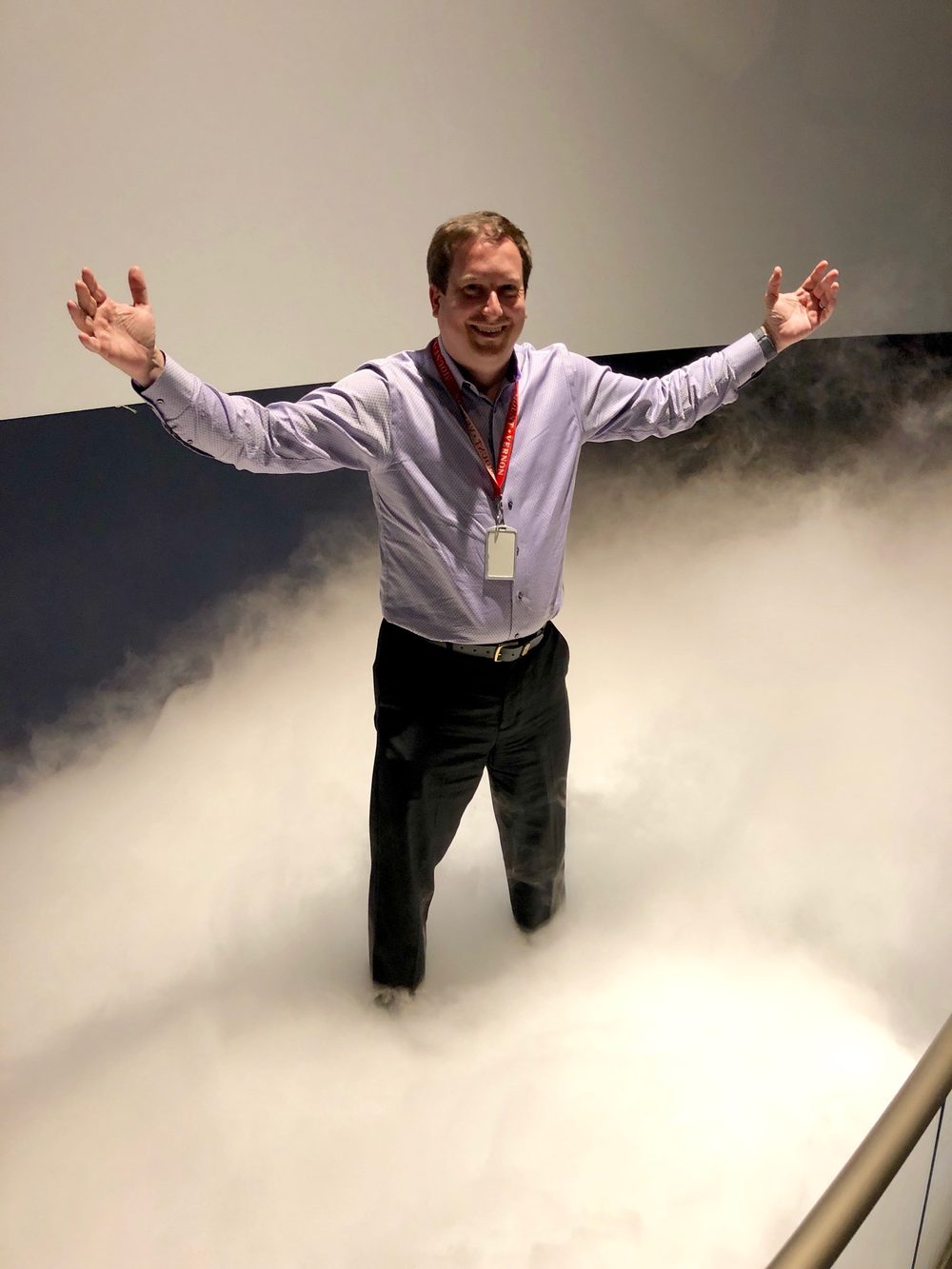 Inside the Revolutionary War 4D Theater - 2018