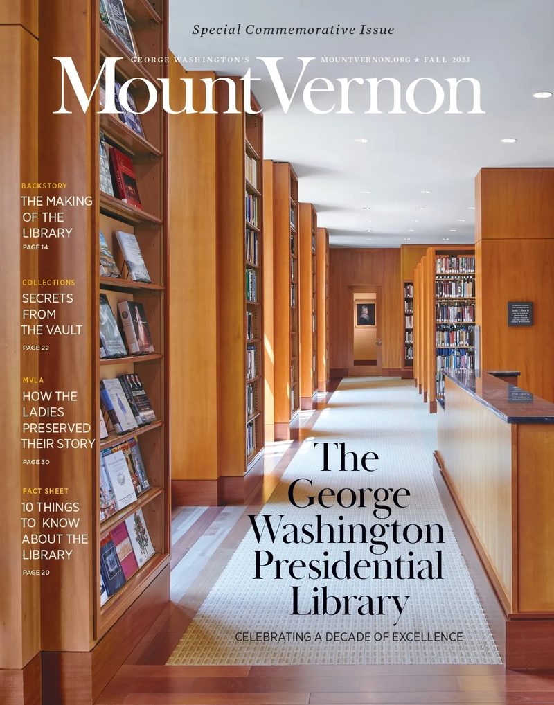 Fall 2023 cover — Presidential Library 10th anniversary