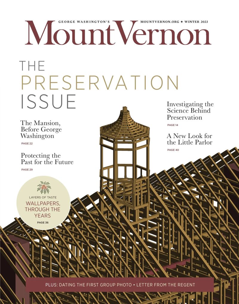 Winter 2023 cover — The Preservation Issue