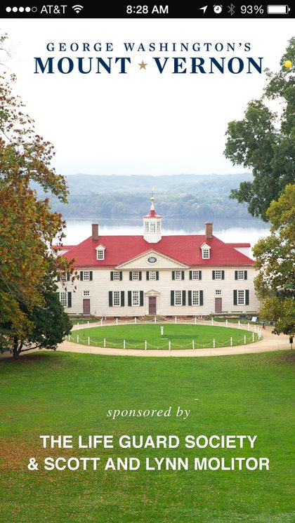 Mount Vernon Explorer mobile app