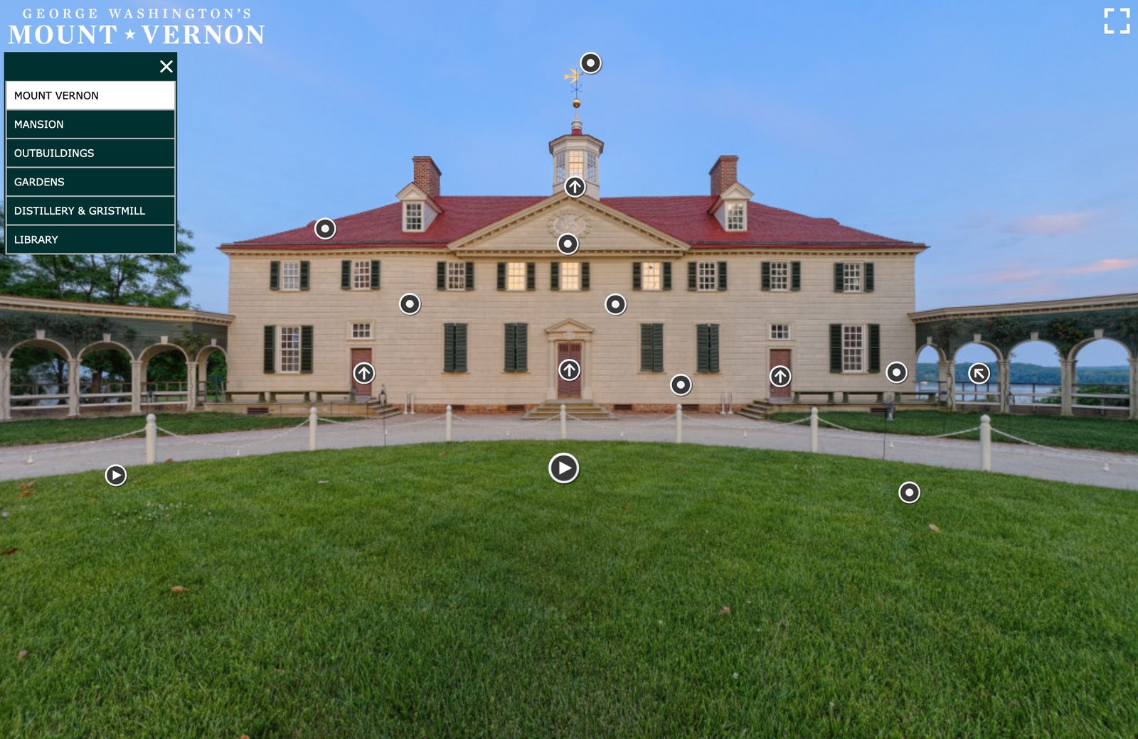 Mount Vernon Virtual Tour